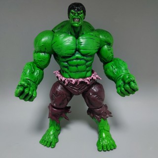 ♚☁□Marvel Select DST Wild Hulk Hulk โมเดลตุ๊กตาขยับได้ขนาด 9 นิ้ว