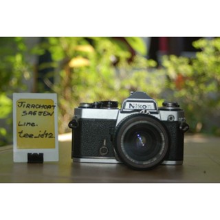 film camera nikon fe พร้อมเลนส์ nikon ais 35-70