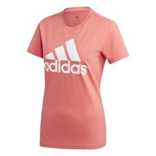 adidas ไลฟ์สไตล์ เสื้อยืด Must Haves Badge of Sport ผู้หญิง สีแดง GC6963