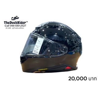 SHOEI NXR2 (Z8) สีดำเงา BLACK ผ่อน0% 10 เดือน