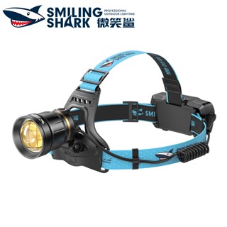 Smilingshark TD1129 ไฟหน้า led 3500lumens สว่างมาก ซูมได้ ชาร์จไฟได้ สําหรับตั้งแคมป์ เดินป่า ล่าสัตว์