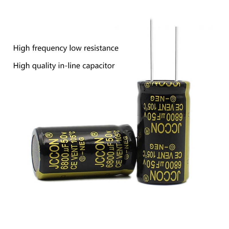 Okfi คุณภาพสูง 50V 6800UF 22x40 มม. 50V 6800UF Electrolytic Capacitor