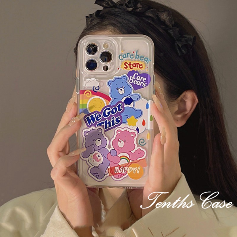 เคสโทรศัพท์มือถือแบบนิ่ม ลายหมีน้อยสามตัว สําหรับ Samsung A04E A14 A04s A23 A33 A53 A13 A73 A03 A03s A12 A22 A32 A51 A52 A71A50 A50s A30s A11 M11 A02s S21Plus S22Ultra S21 S20FE
