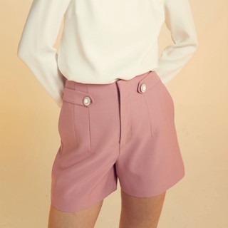 MAVE กางเกง รุ่น Souffle Shorts Carnation Pink