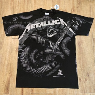 METALLICA BOOTLEG เสื้อวง เสื้อทัวร์ เมทาริก้า สกรีนจม คมสวย