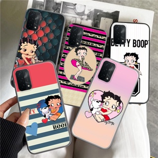 เคสโทรศัพท์มือถือแบบนิ่ม ลาย betty boop น่ารัก 40WES สําหรับ OPPO F17 A74 A95 F19 Pro Find X3 Lite Neo R9 F1 Plus