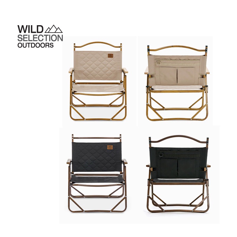 เก้าอี้แคมป์ปิ้ง แท้รับประกันศูนย์ Naturehike MW02 outdoor folding chair Cotton version NH19Y002-D