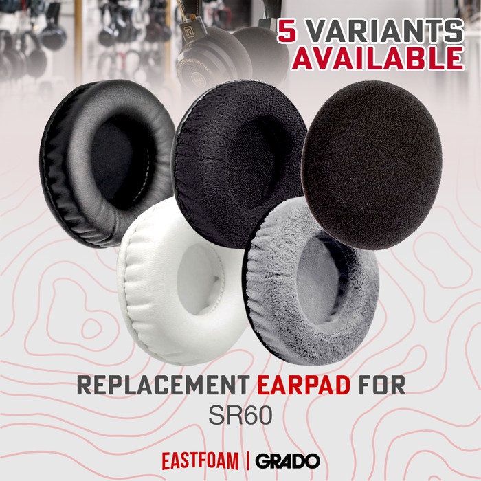 Earpad Earcup Grado SR60 SE 60 SR-60 แผ่นโฟมแผ่นรองหูฟัง