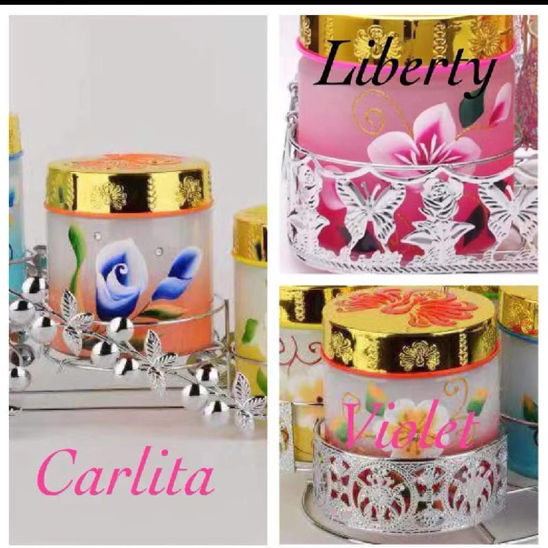 PREMIUM LIBERTY/CARLITA/VIOLET JAR SET แก้วจาร์