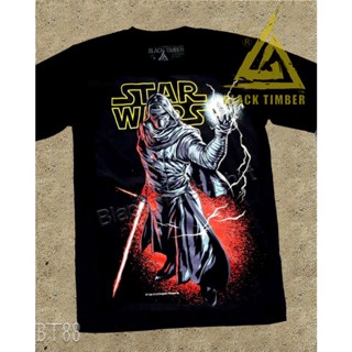 BT 88 Star Wars Kylo Ren เสื้อยืด สีดำ BT Black Timber T-Shirt ผ้าคอตตอน สกรีนลายแน่น S M L XL XXL_04