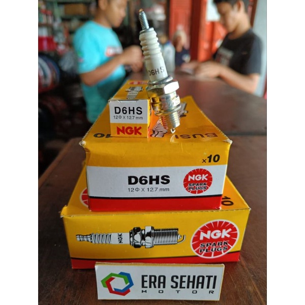 "ORIGINAL NGK Stark Plug D6HS Spark