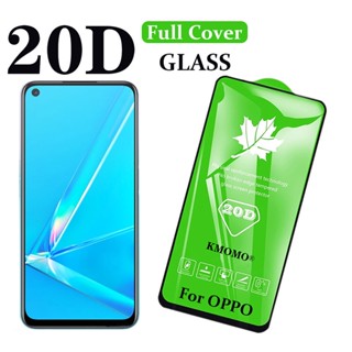 กระจกนิรภัยกันรอยหน้าจอ 20D สําหรับ Oppo A1 A98 A78 A58 A57 A77 A77s 5G A5s A3s A5 A9 A17 A17k A15 A15s A16 A16k A95 A94 A53 A33 A74 A54 A32 A31 A93 A92 A72 A52 A73