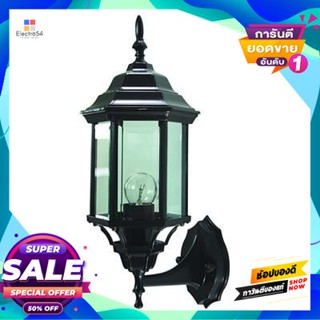 Lamp โคมไฟกิ่งภายนอก 1xE27 W.L.LIGHTING รุ่น WL-A606(BK) ขนาด 17 x 17 x 43 ซม. สีดำOutdoor Branch Lamp 1xE27 WLLIGHTING