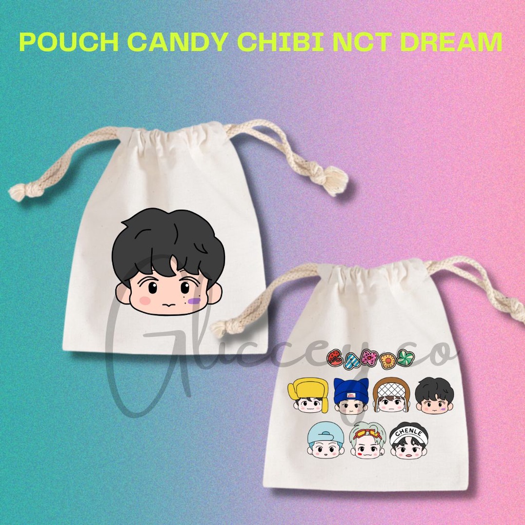กระเป๋าแคนดี้ NCT DREAM CHIBI || กระเป๋าอเนกประสงค์ NCT DREAM CANDY