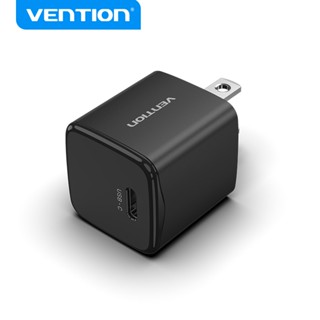 Vention 20W USB charger Quick USB C เครื่องชาร์จเร็ว เครื่องชาร์จแบบพกพา ขนาดเล็ก