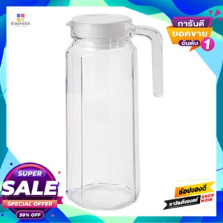 Jug เหยือกน้ำพร้อมฝา 1.1 ลิตร Octime Luminarc รุ่น 5411 สีใสwater Jug With Lid 1.1 Liters Octime Luminarc Model 5411 Cle