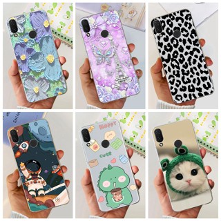 ใหม่ เคสโทรศัพท์มือถือ ซิลิโคนนุ่ม TPU ใส ลายน่ารัก สําหรับ Vivo Y11 Y12i Y12 Y15 Y17 Y20 Y20i Y20 SG Y11S Y12S Y02S Y16 Y35 V25 V25e 2023