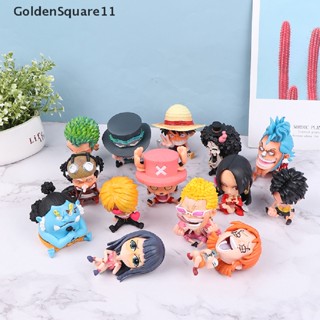 Goldensquare ฟิกเกอร์อนิเมะ One Piece Nendoroid Q 8 ซม. สําหรับตกแต่งรถยนต์