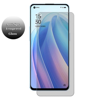 สําหรับ Oppo Reno 7 SE Z Lite Pro Plus ความเป็นส่วนตัว ป้องกันการแอบมอง พรีเมี่ยม ป้องกันการแอบมอง ฟิล์มกระจกนิรภัยกันรอยหน้าจอ