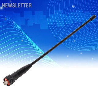 Newsletter เสาอากาศรับสัญญาณแบบ Dual Band 145/435MHz SMA หญิง VHF UHF เสาอากาศวิทยุ 2 ทางสำหรับ Baofeng สำหรับ Kenwood Linton HYT