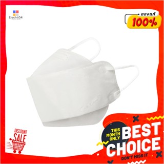 DISPOSABLE หน้ากากอนามัยเด็ก 3D PM2.5 LINK CARE สีขาวDISPOSABLE FACE MASK FOR KIDS 3D PM2.5 LINK CARE WHITE