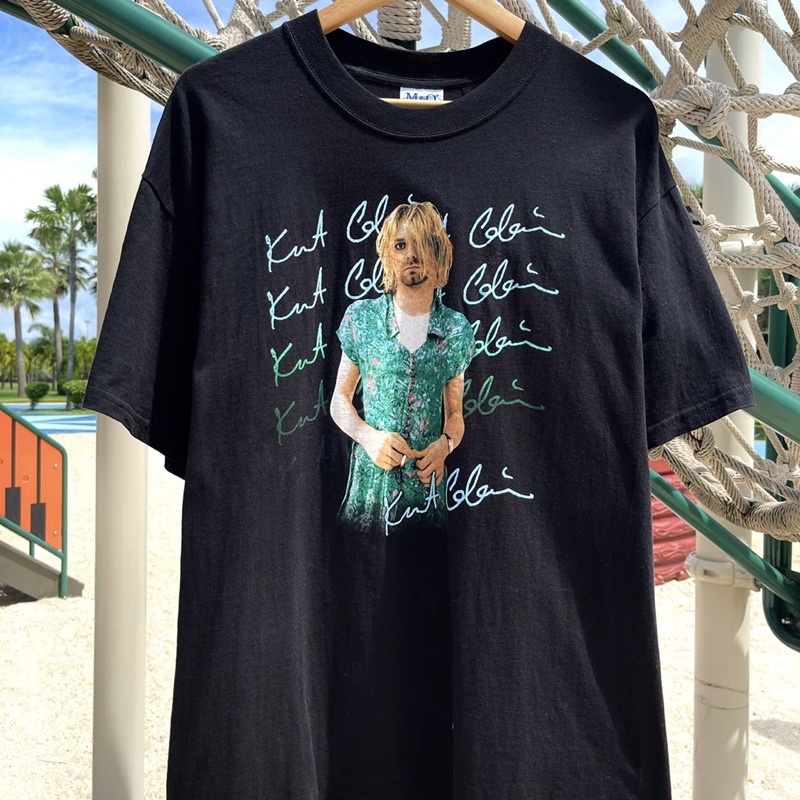 เสื้อวง Nirvana Kurt Cobain แท้