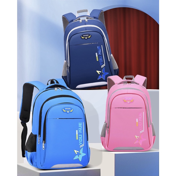 พร้อมส่ง เป้ผู้ชายและผู้หญิง กระเป๋านักเรียน