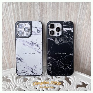 Casetify เคสโทรศัพท์มือถือกระจก ลายหินอ่อน สําหรับ Iphone 14ProMax 13Pro 13 11 12Promax 13Promax 11 12 13 14