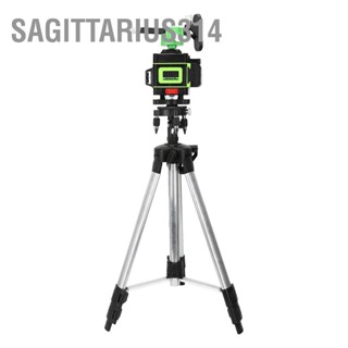 Sagittarius314 12 Line 3D Green Laser Meter ปรับระดับด้วยตนเอง Beam Level Measuring เครื่องมือ US 100-240V