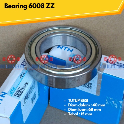 แบริ่ง 6008 ZZ NTN**