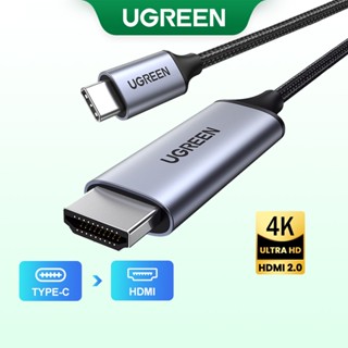 Ugreen ของแท้ อะแดปเตอร์สายเคเบิล 4k 60HZ Type C เป็น HDMI Thunderbolt 3 Type C เป็นสาย HDMI