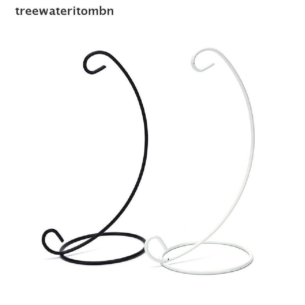 (Tt) 1X 23 ซม.9" เหล็กขาตั้งพืชสําหรับแจกันแก้วใสตกแต่งบ้าน treewateritombn
