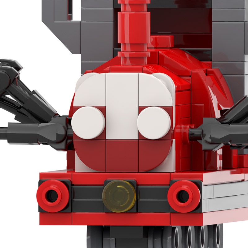 เกมสยองขวัญ Choo-Choo Charles โมเดล Charles รถไฟเล็ก Thomas รถไฟแมงมุม ของเล่นตัวต่อ ของขวัญสําหรับเด็ก 262 ชิ้น อิฐ MOC - รูปที่ 5