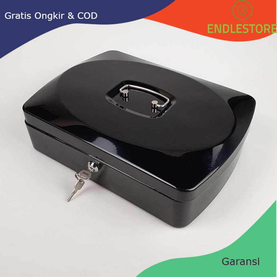 Dohome Safebox กุญแจล็อคเงิน กุญแจเซฟบ็อกซ์ 33x25x9.5 ซม. - JJZS66