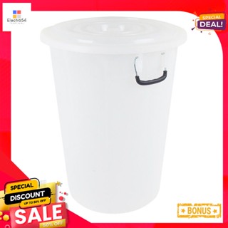 เวลแวร์withLid 40ถังน้ำพลาสติกพร้อมฝาความจุแกลลอน สีใสClearPlasticBucket withLid gallon 40