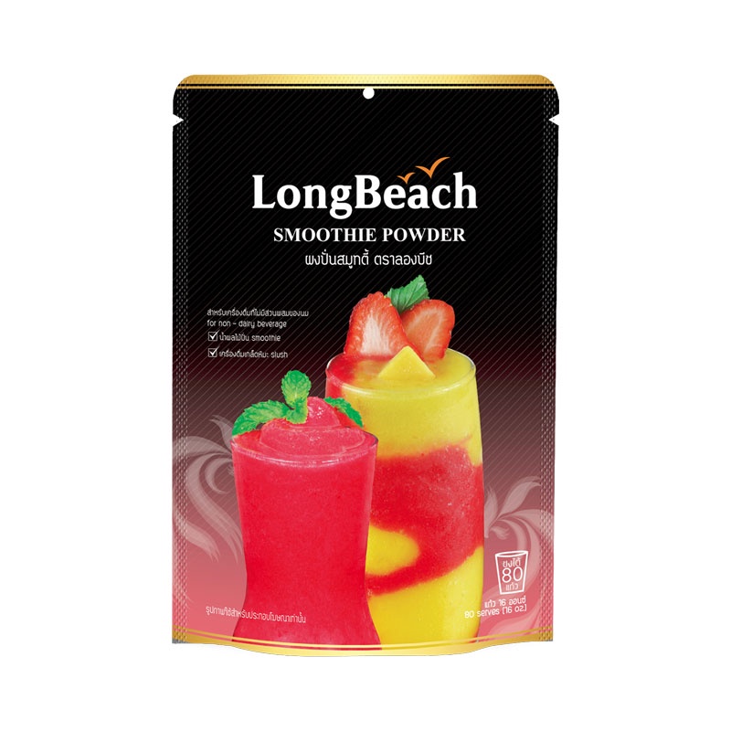 ลองบีช ผงสมูทตี้ 400 กรัมLongbeach Smoothie Powder 400 g