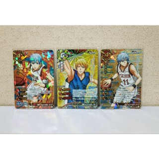 แท้ พร้อมส่ง สภาพ 95++ Miracle Battle Carddass Kuroko No Basket Character Card kise ryouta / Tetsuya Kuroko by Bandai