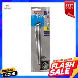 pen เกจ์วัดลมยางแบบปากกา CARBEST สีเงินCARBEST pen style tire pressure gauge, silver