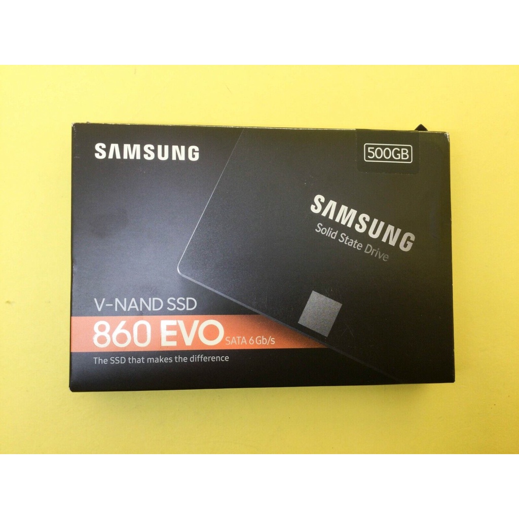 Samsung 860 Evo 250GB / 500GB / 1TB / 2TB / 4TB SSD Memory - ใหม่ (SATA - Standard 2.5")