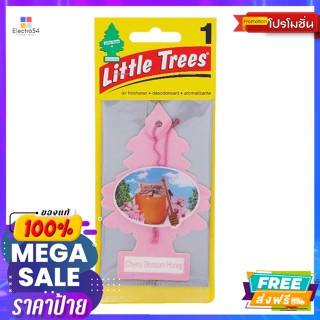 ลิตเติ้ลทรี แผ่นน้ำหอม กลิ่นเชอร์รี่บลอสซั่ม ฮันนี่ Little Tree Perfume Sheet Cherry Blossom Scent H