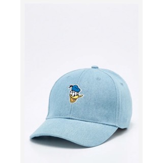 🌈🌈ใหม่ หมวก CC-OO สีฟ้ายีนส์ disney donald duck🥰🥰