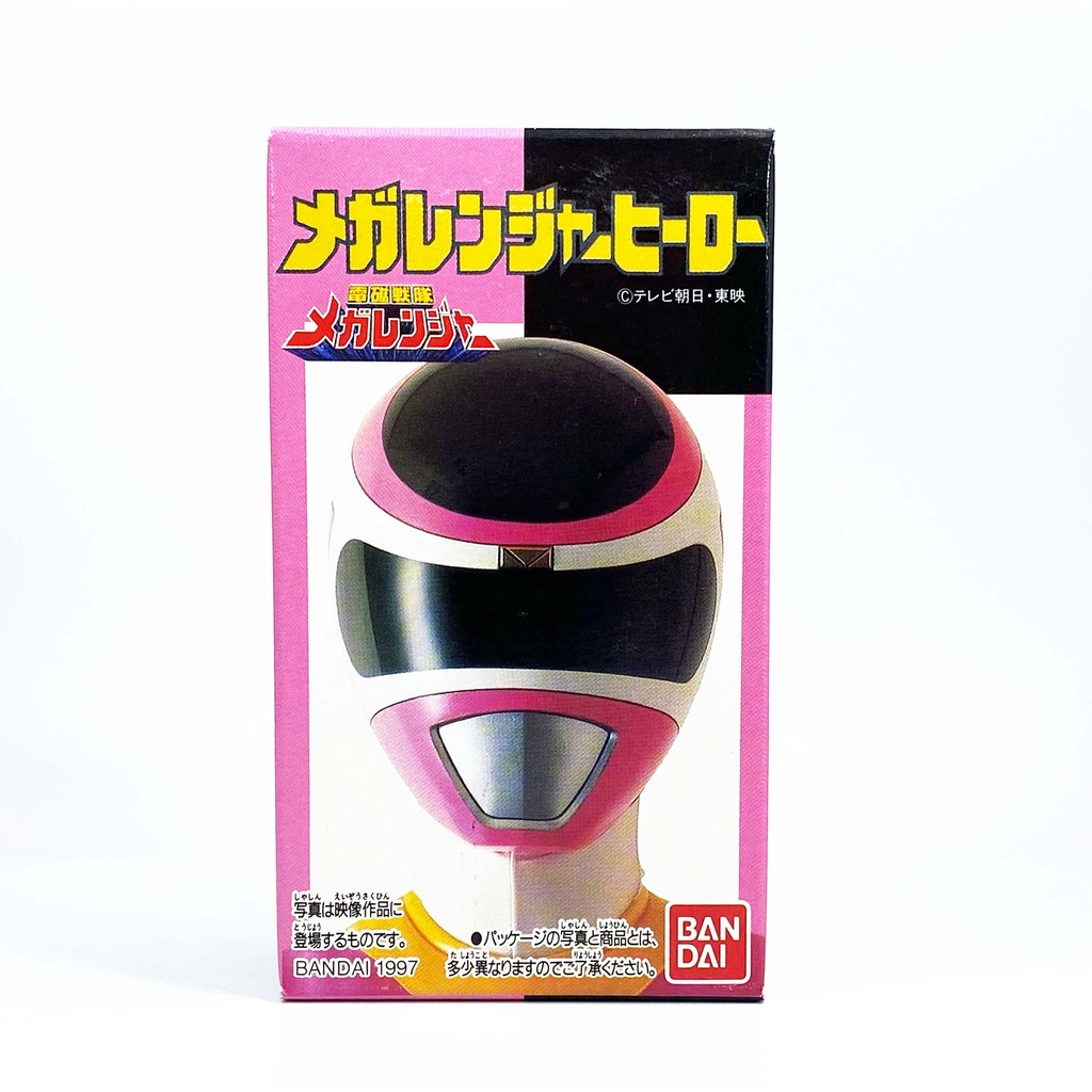 Bandai Megaranger Sofubi Mini Soft Vinyl Hero Sentai โมเดล ซอฟ เซนไต เมก้าเรนเจอร์ 3 นิ้ว MegaPink