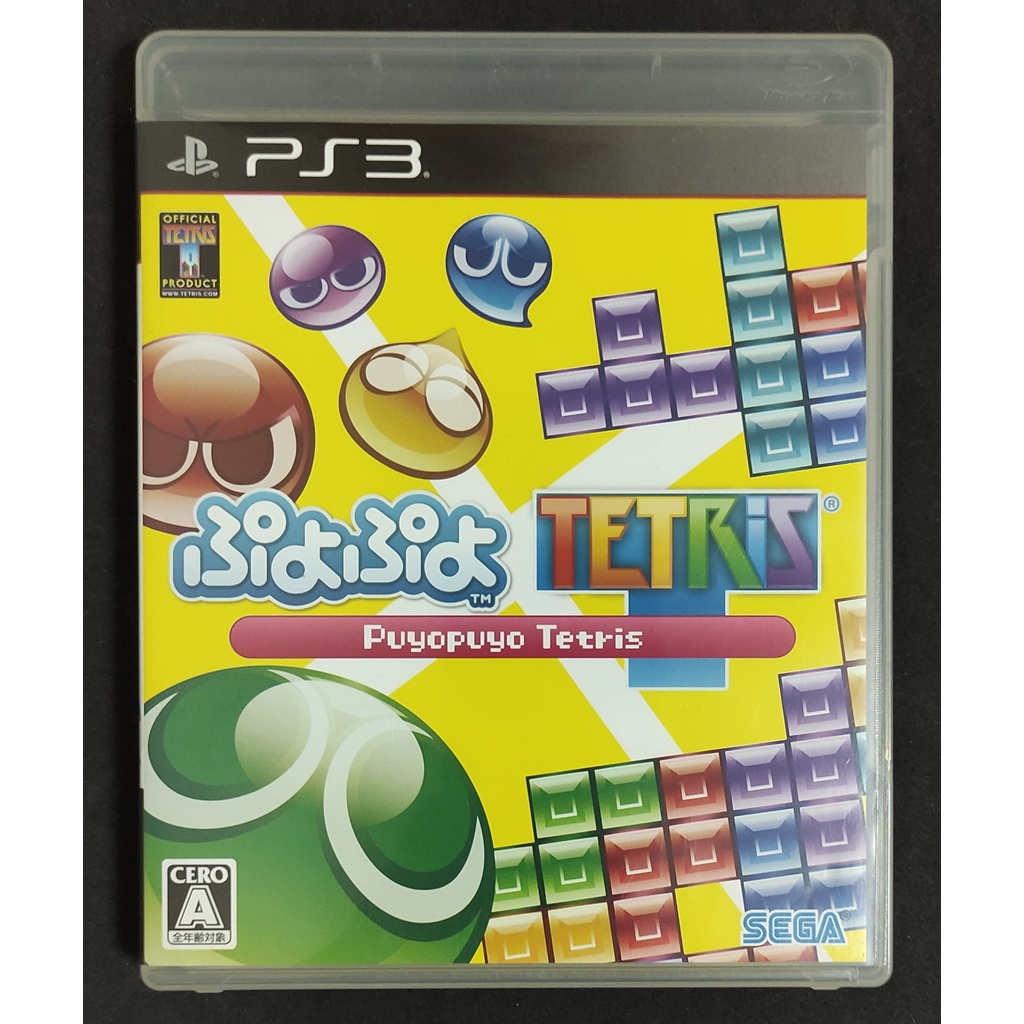 Puyo Puyo Tetris [Z2,JP] แผ่นแท้ PS3 มือสอง