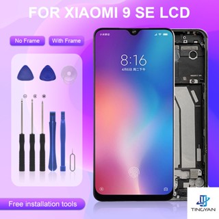 แผงหน้าจอสัมผัส lcd ดิจิไทเซอร์ แบบเปลี่ยน พร้อมกรอบ สําหรับ Xiaomi Mi 9 SE Mi 9SE