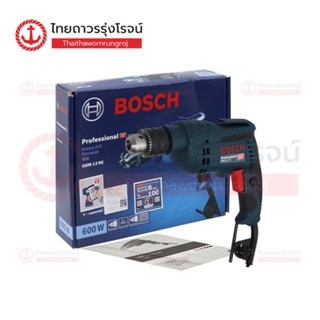 BOSCH สว่านไฟฟ้า 1/2 360w ซ้าย-ขวา GBM13RE 06014775K0 | ชิ้น |