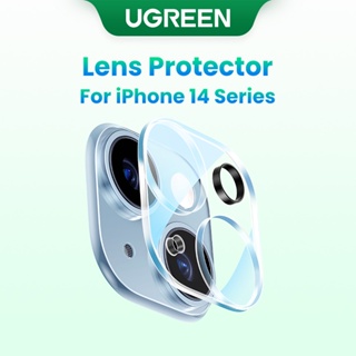 Ugreen ฟิล์มกันรอยเลนส์กล้อง แบบใส สําหรับ iPhone 14 Pro Max 2022 iPhone 14 Plus 2 ชิ้น