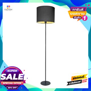 Lamp โคมไฟตั้งพื้น (E27x1) LUZINO รุ่น YF2361 ขนาด 38 x 38 x 165 ซม. สีดำFloor Lamp (E27x1) LUZINO YF2361 Size 38 x 38 x