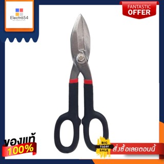 TIN กรรไกรตัดแผ่นโลหะ HACHI 10 นิ้ว สีดำ-แดงTIN SNIPS HACHI 10" BLACK-RED