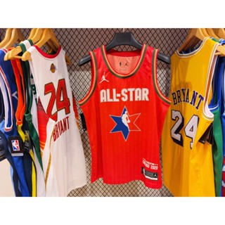 ขายดี เสื้อกีฬาแขนสั้น ลายทีม Kobe Bryant NBA Jordan Brand 2020 All-Star Game Swingman สีแดง CGcpoe87KAhoih64