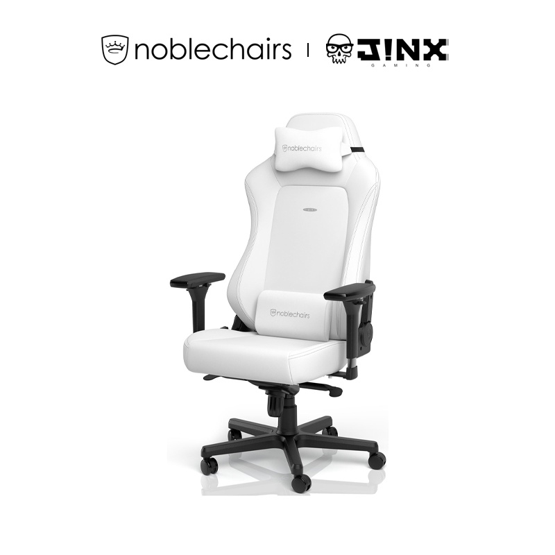 Noblechairs HERO White Edition เก้าอี้เกมมิ่ง - ประกันศูนย์ 2 ปี